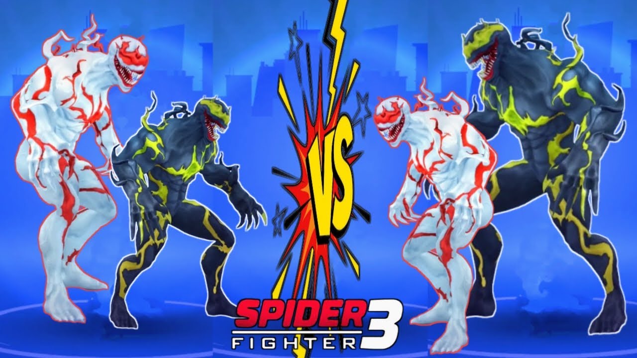 💥 Venom vs Venom: Epic Clash!💥in SPIDER FIGHTER 3 GAMEPLAY.