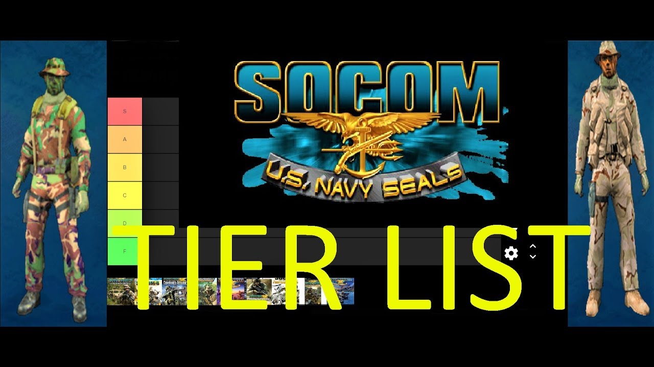 SOCOM TIER LIST