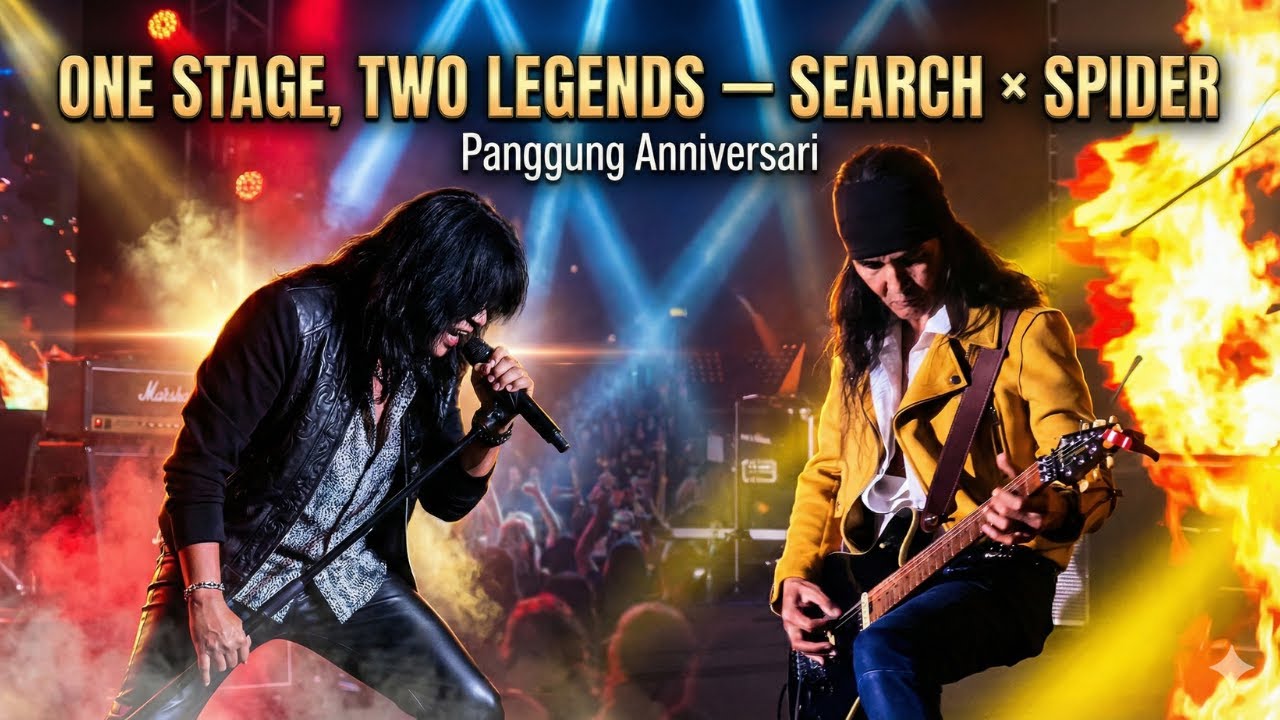 FULL LIVE KONSERT SEARCH  | GEGAR PANGGUNG ANNIVERSARI ⚡ #KIDSolo #GegarPanggung #legend