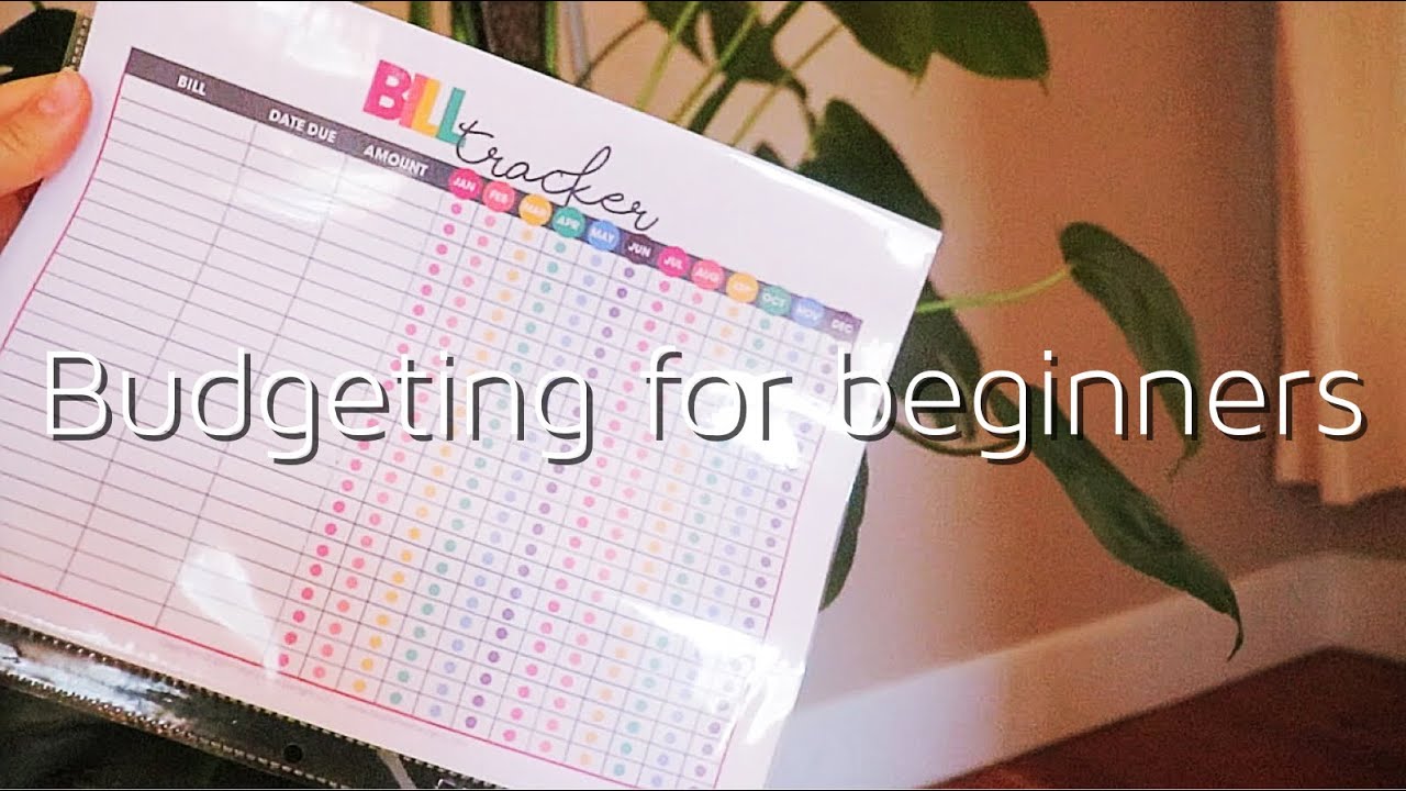 BUDGETING FOR BEGINNERS | Minimalist living