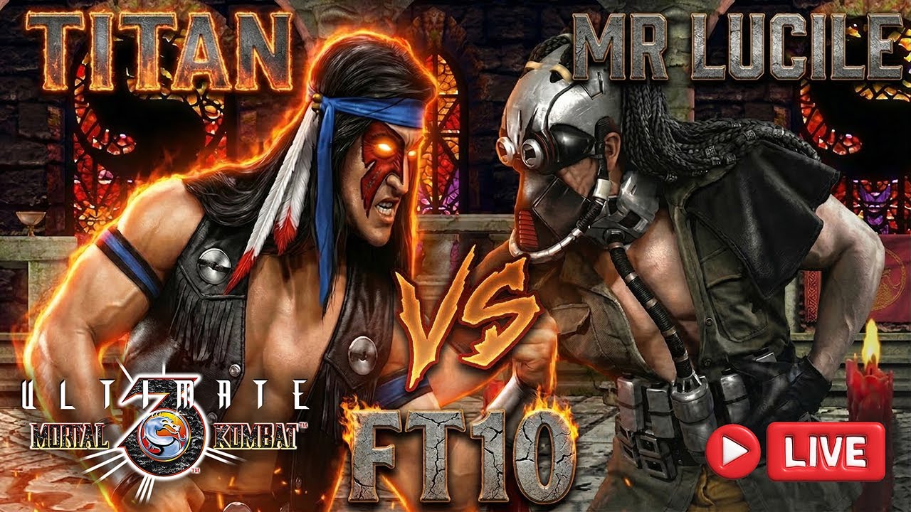 TITAN VS MR LUCILE (ONAGA) - FT10 - ULTIMATE MORTAL KOMBAT 3