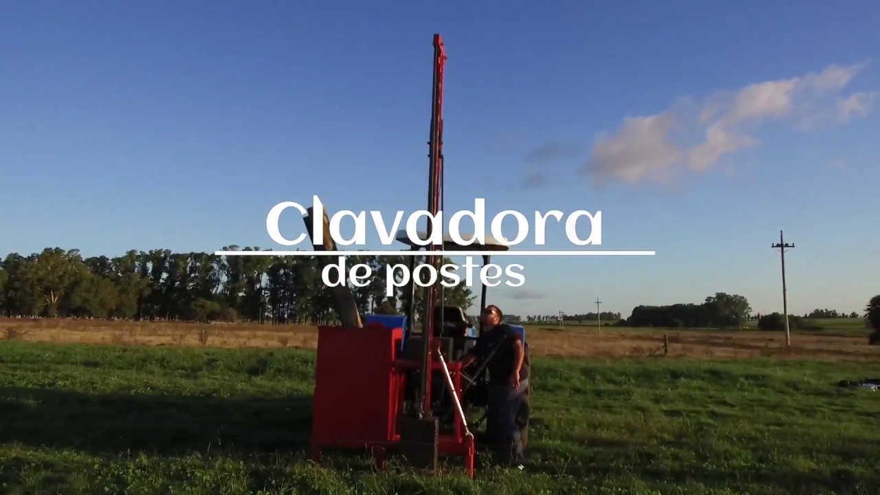 Clavadora de Postes - MF Metalúrgica.mp4
