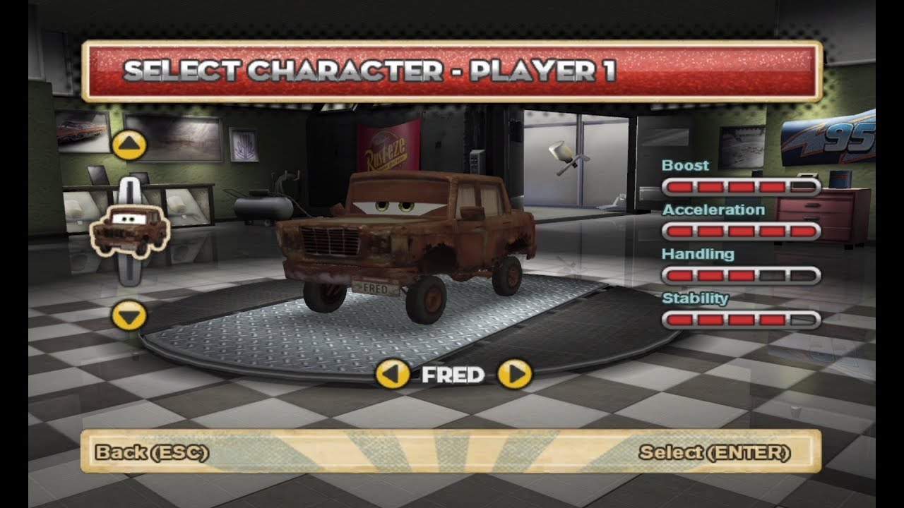 Cars Superdrive: Fred