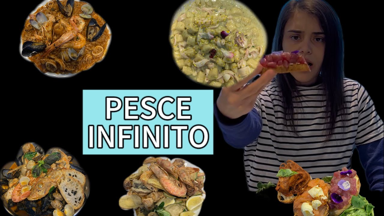 HO MANGIATO TUTTO IL MENÙ DI UN RISTORANTE DI PESCE IN PIEMONTE - PORZIONI XXL