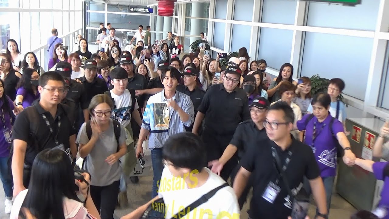 黃致列 Hwang ChiYeul (황치열) Hong Kong Airport Arrival 20190516