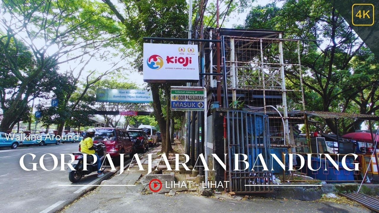 Morning Walk Around Gor Pajajaran Bandung | Real Life | LIHAT-LIHAT 4K