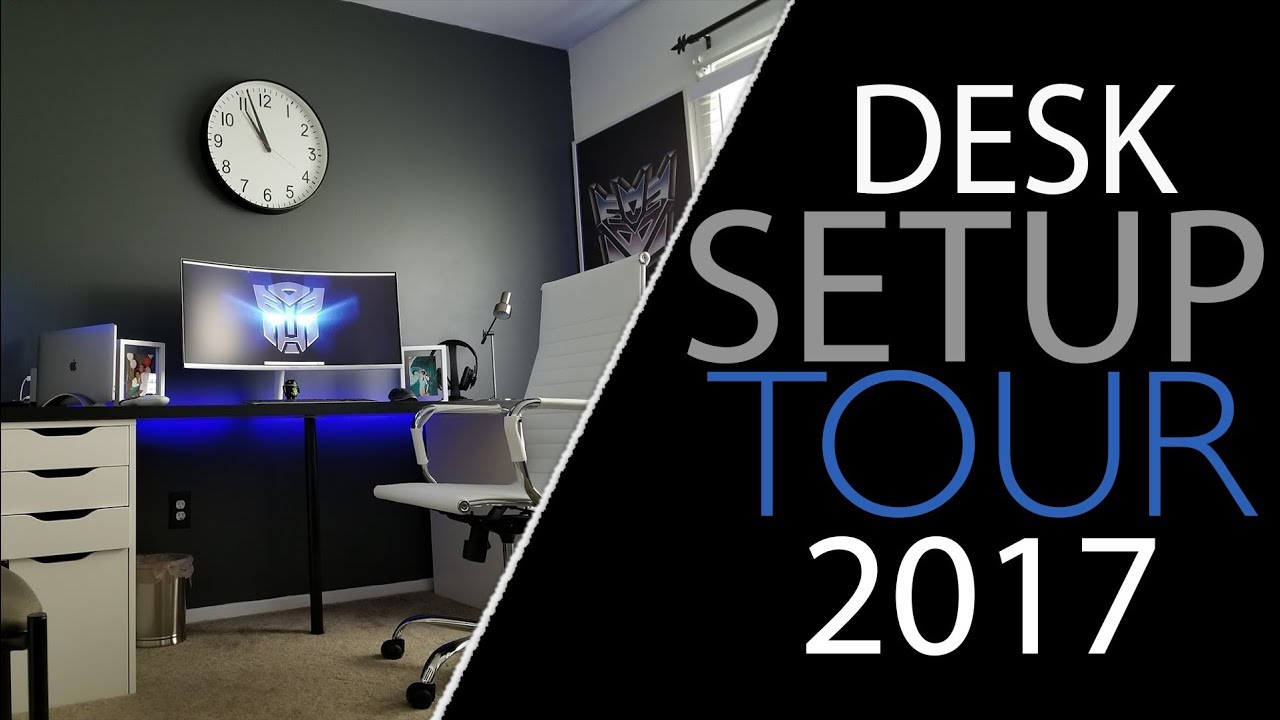 2017 Desk Setup and Room Tour | U Droid Mania