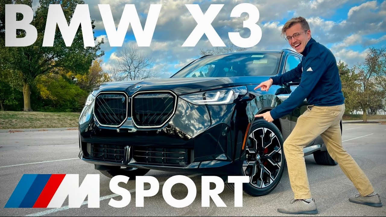 Обзор BMW X3 30 M Sport 2025 года — лучше выглядит, лучше управляется