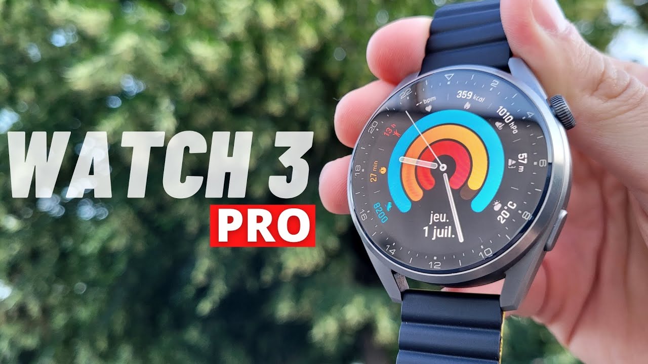 Test Huawei Watch 3 Pro : La CLAQUE !