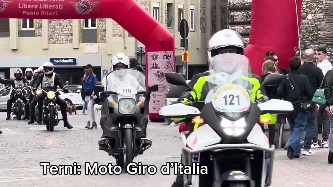 Terni: Moto Giro d’Italia