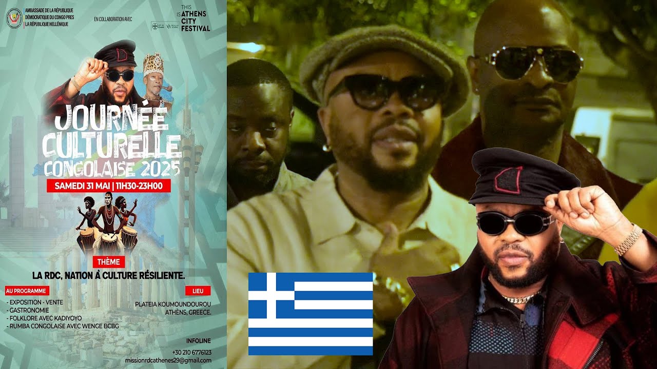 GRECOTV: BOTALA CONCERT YA JB MPIANA NA KATI YA GRECE YOKA BANA ATHENS BA SEPELI PONA BA MONI JB MPI