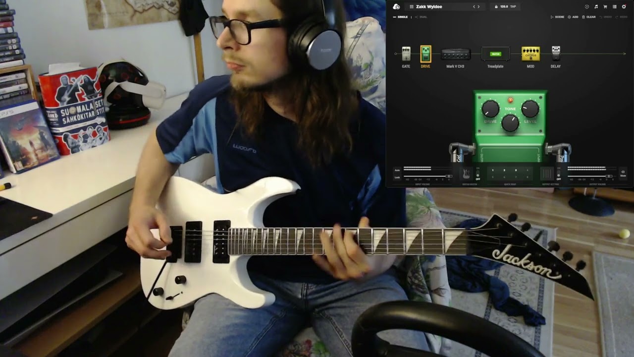 Jackson JS22 Dinky Tuning Stability Out Of The Box Test