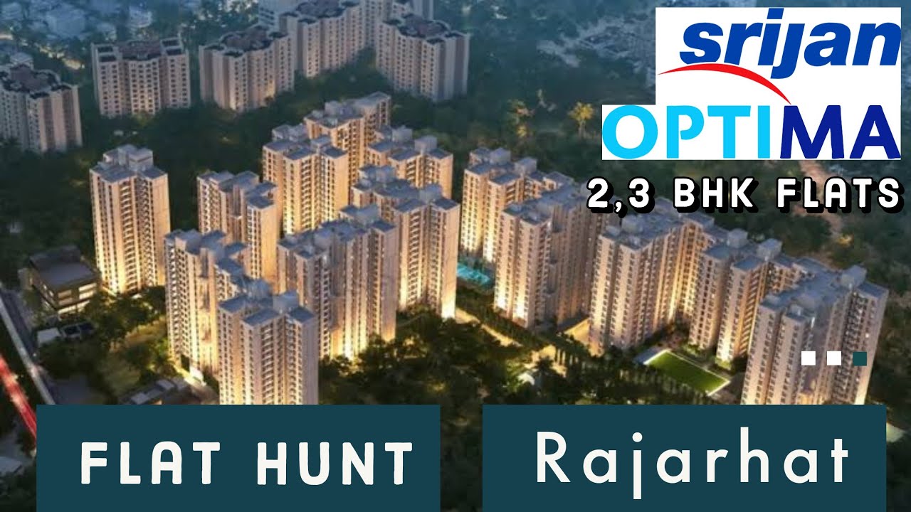 Srijan Optima Newly Launched Luxury Residential Project |Flat Hunting in Rajarhat Kolkata #rajarhat