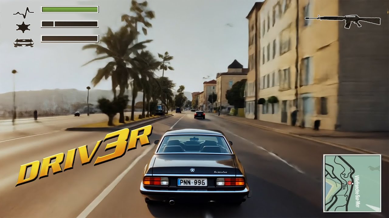 Driv3r Generative AI Real Life Graphics | Runway Gen 3 AI | Free Roam @Nice