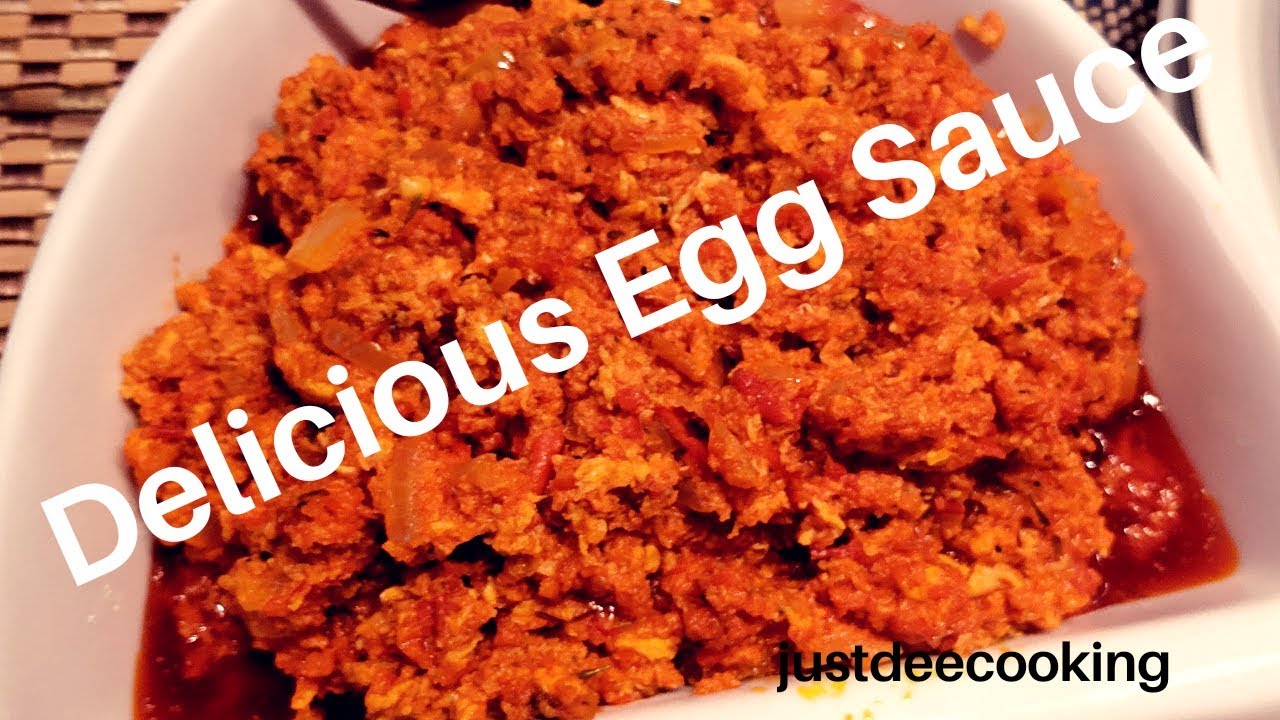 Nigerian Egg Sauce / Nigerian Egg Stew Recipe
