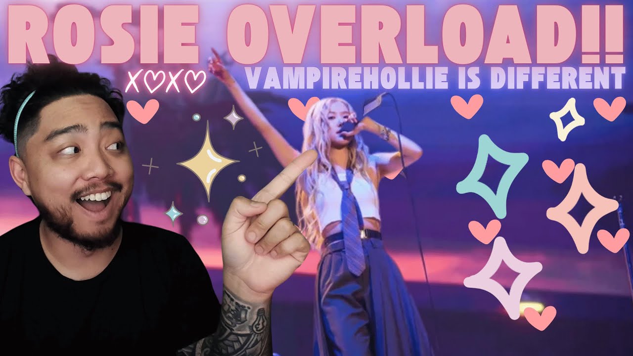 I FINALLY BEAT ROSIE, because I didn't cry... | Reaction to 'Live Performances in Japan' by Rosé