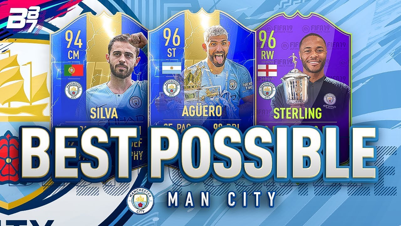 BEST POSSIBLE MAN CITY TEAM! w/ TOTS AGUERO AND TOTS BERNARDO SILVA! | FIFA 19 ULTIMATE TEAM