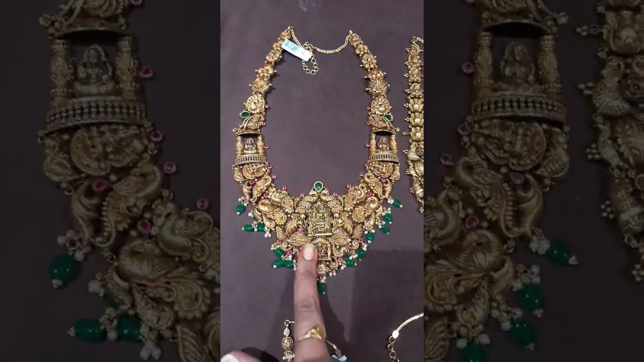 Mukunda jewellers light weight goldjewellery