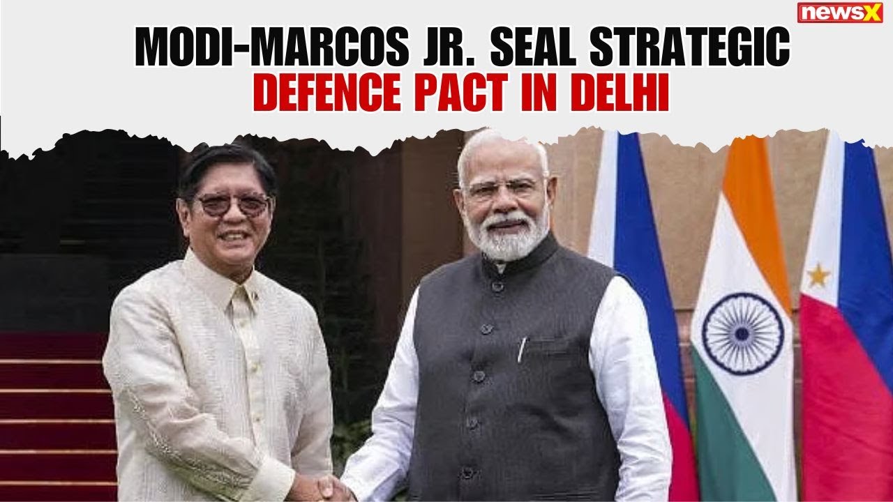 India&ndash;Philippines Friendship Grows: Strategic Pact Signed, Defence Ties Rise | NewsX