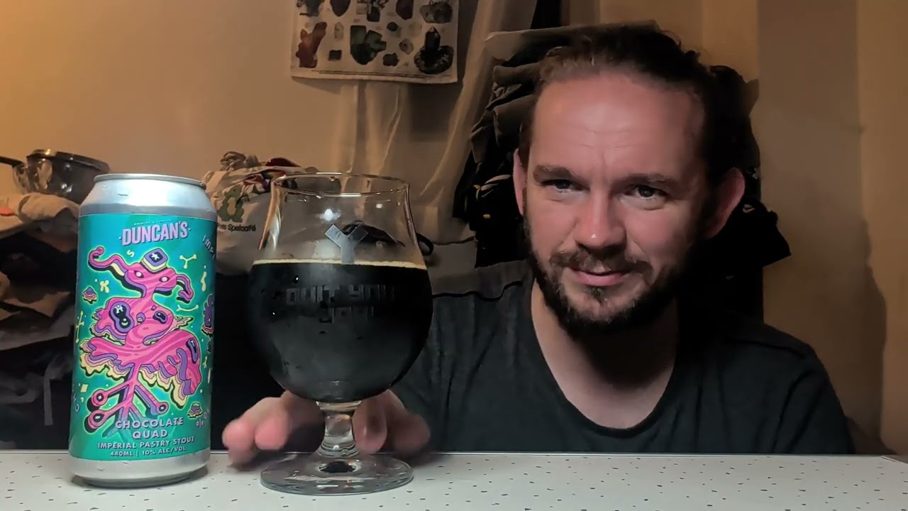 Обзор пива № 4465: Пивоварня Duncan's Brewing Co. - Шоколадный квад (#НоваяЗеландия #NZ) #Пиво #К...
