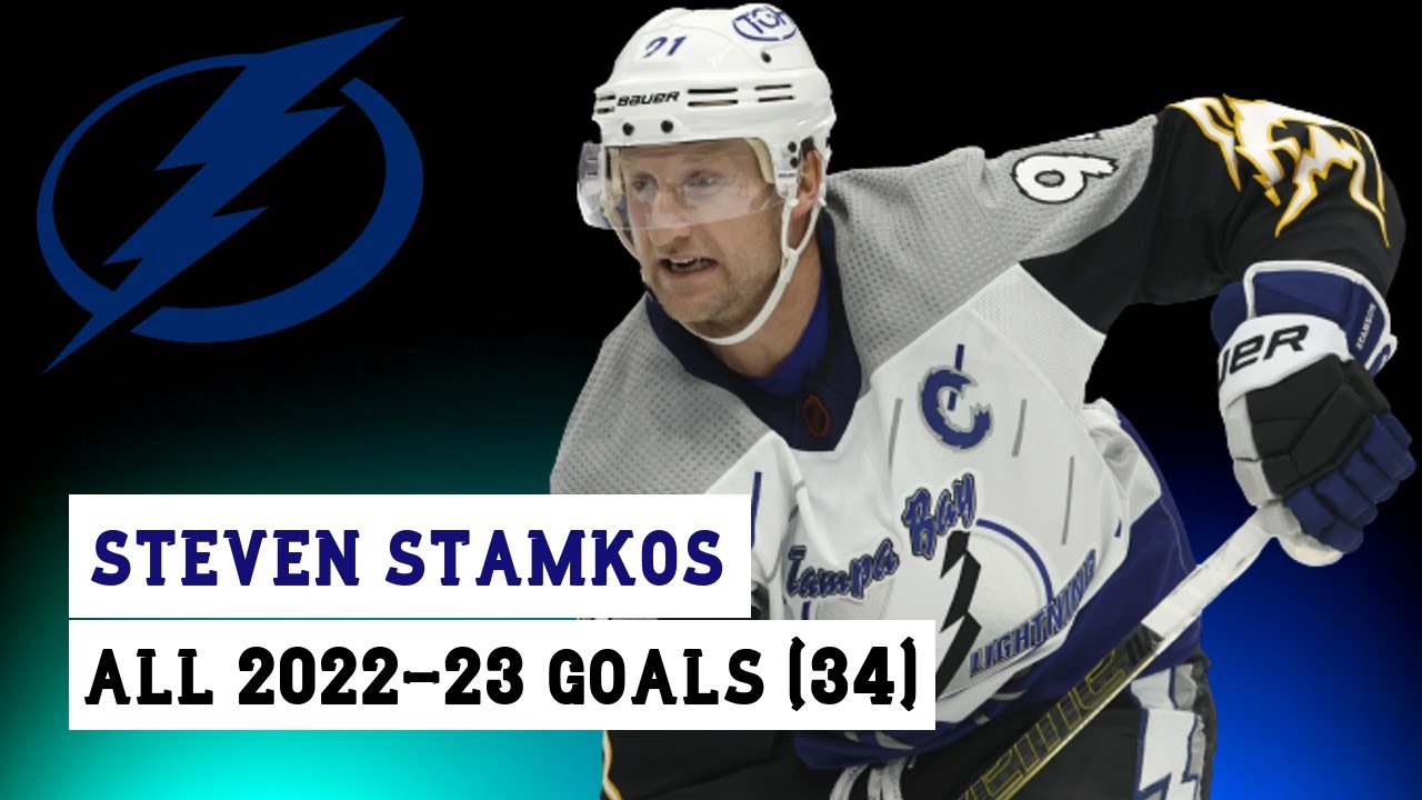 Steven Stamkos (#91) All 34 Goals of the 2022-23 NHL Season