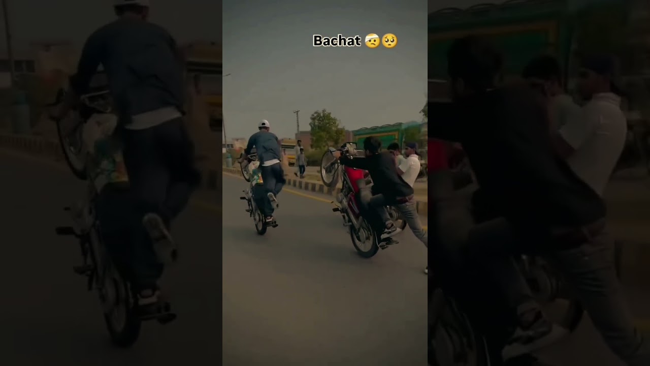 One Wheeling Accident Honda 125 🥹 ShahNawaz King 👑 46 #honda #accident #wheeling