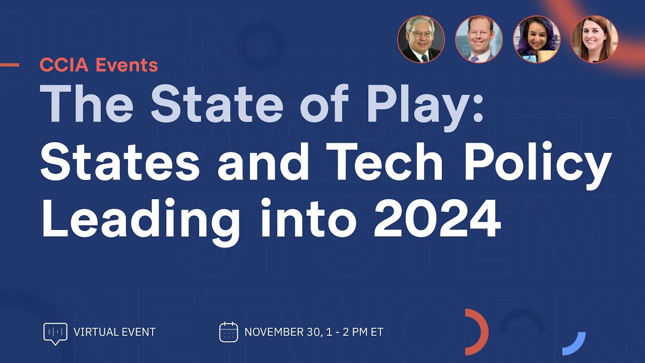 The State of Play: States and Tech Policy Leading into 2024