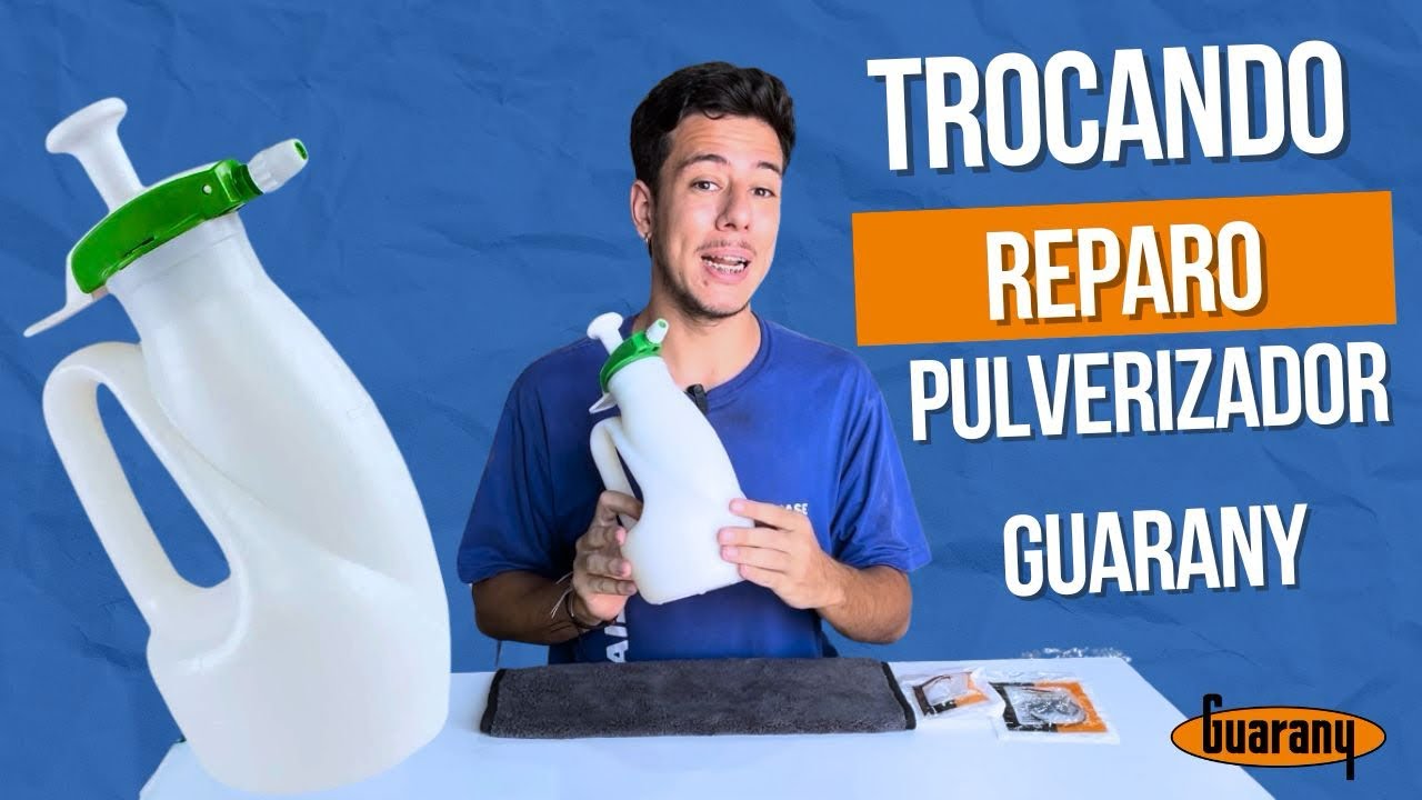 Como trocar reparo Pulverizador Guarany