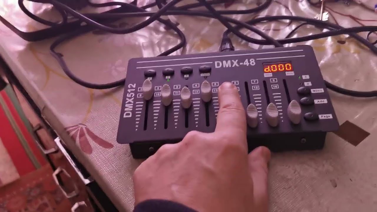 LED par pro + DMX 48
