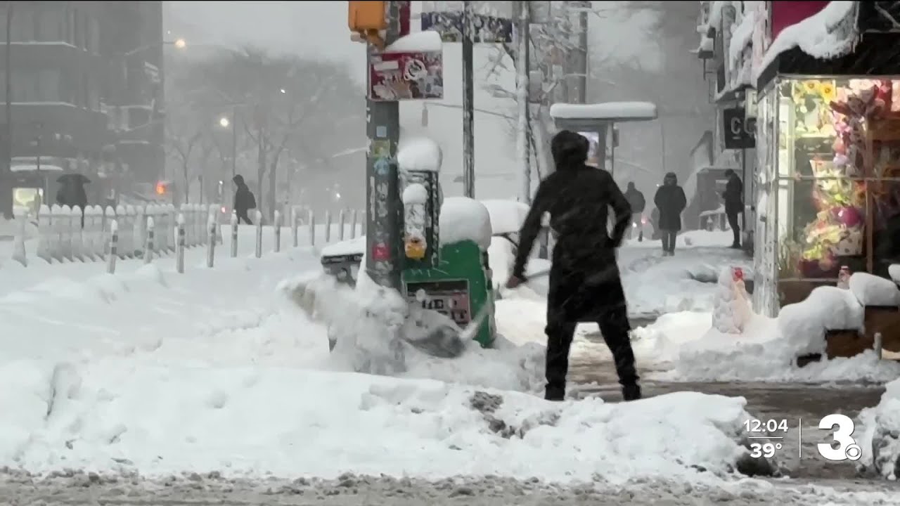 Nor'easter slams northeastern United States with feet of snow