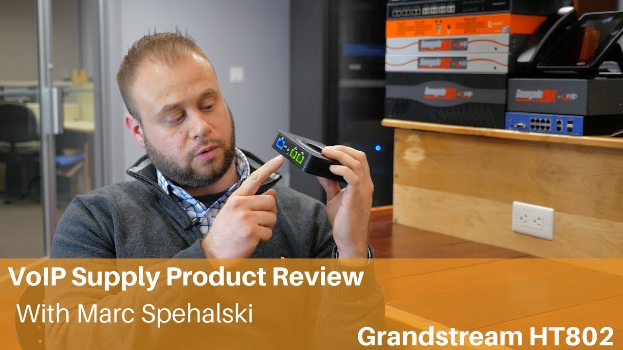 Обзор VoIP-устройств | Аналоговый телефонный адаптер Grandstream HT802