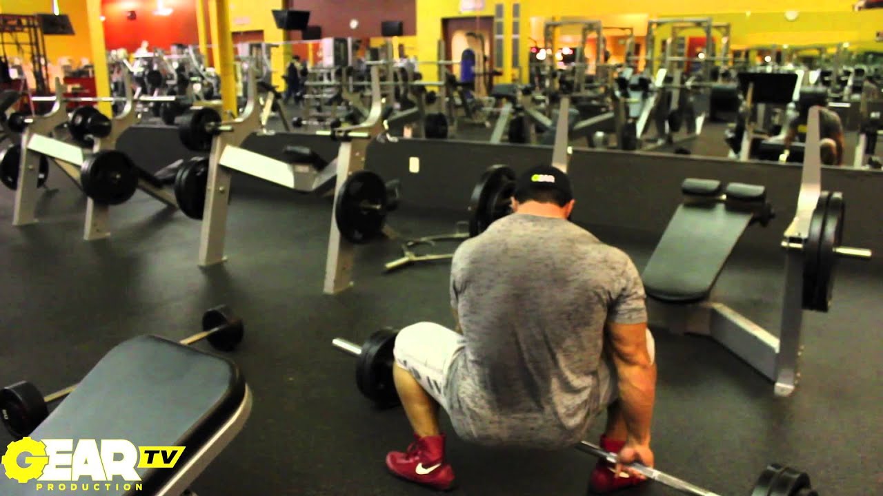 IFBB Pro Bodybuilder Aaron Clark Hamstring Workout - Part 2 of 2