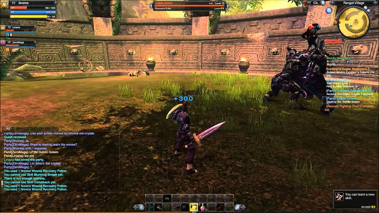 RaiderZ - Open Beta - Gameplay - Part - 16 - Goblin Golem