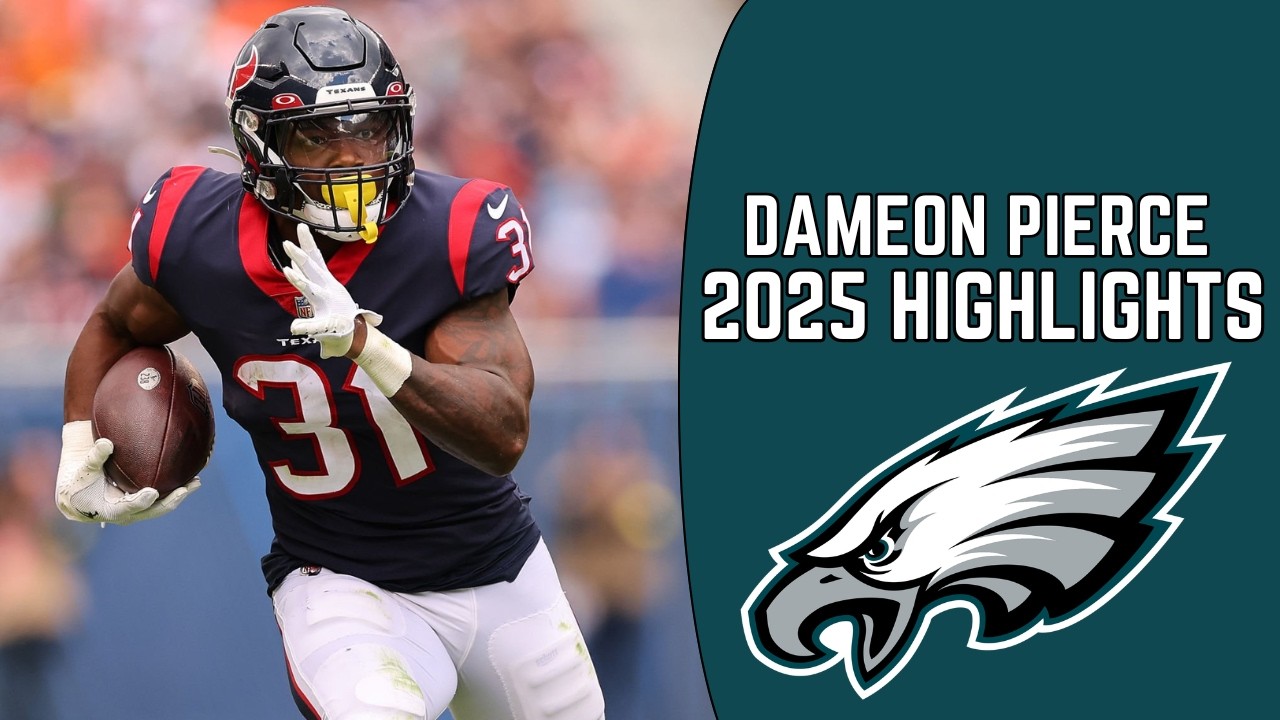 Dameon Pierce Highlights 🔥 | Welcome to the Eagles