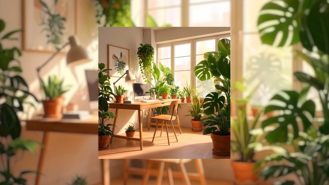 Lofi Study Beats 1 Hour 🌿 Chill Lofi Music to Focus & Relax | Animated Desk Ambience