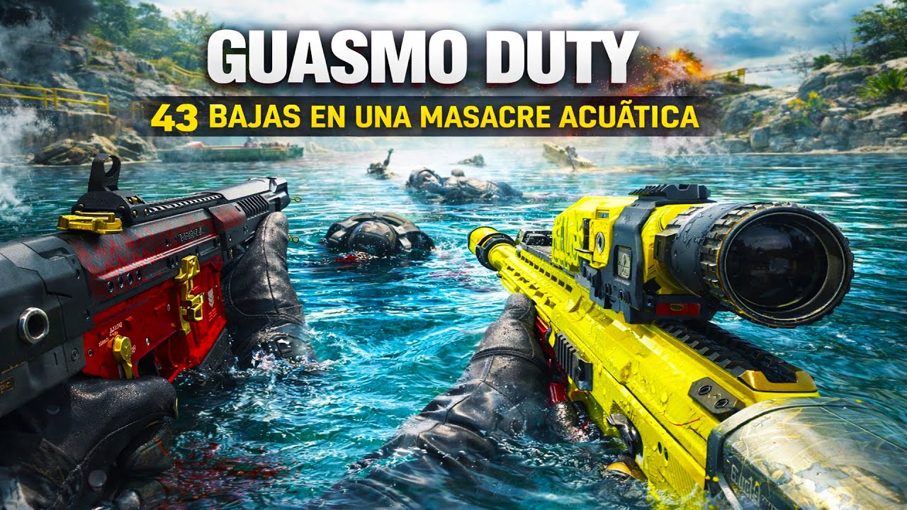 GUASMO DUTY: 43 BAJAS Y EL FINAL EN EL AGUA 💀🔥