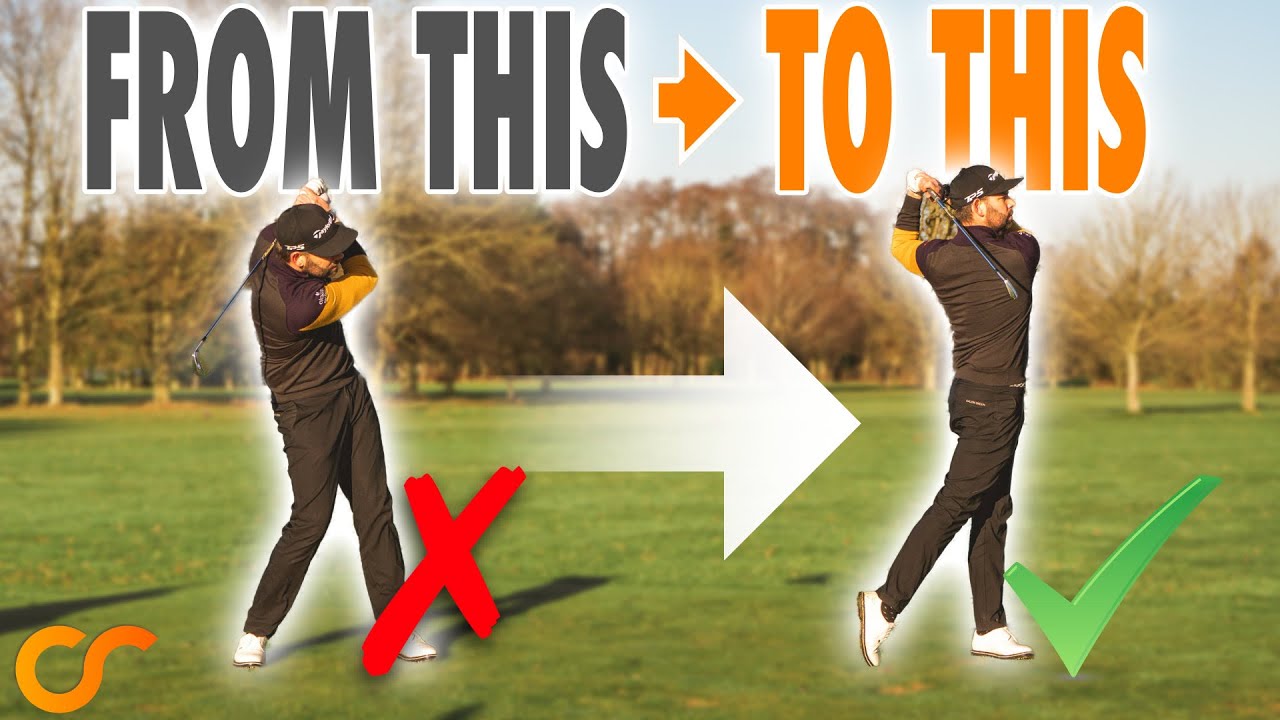 How To Get Through The Golf Ball - Stop Hanging Back