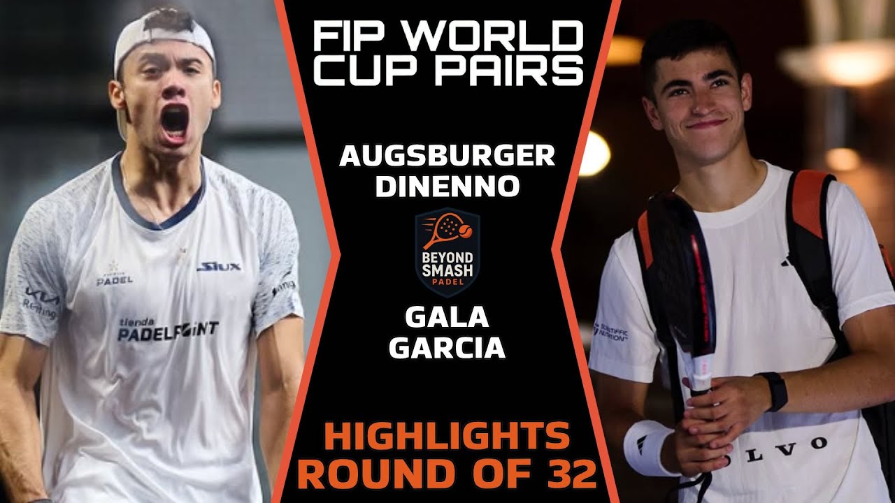 🔥AUGSBURGER & DINENNO VS GALA & GARCIA | FIP WORLD CUP PAIR 2025 | ROUND OF 32 | HIGHLIGHTS