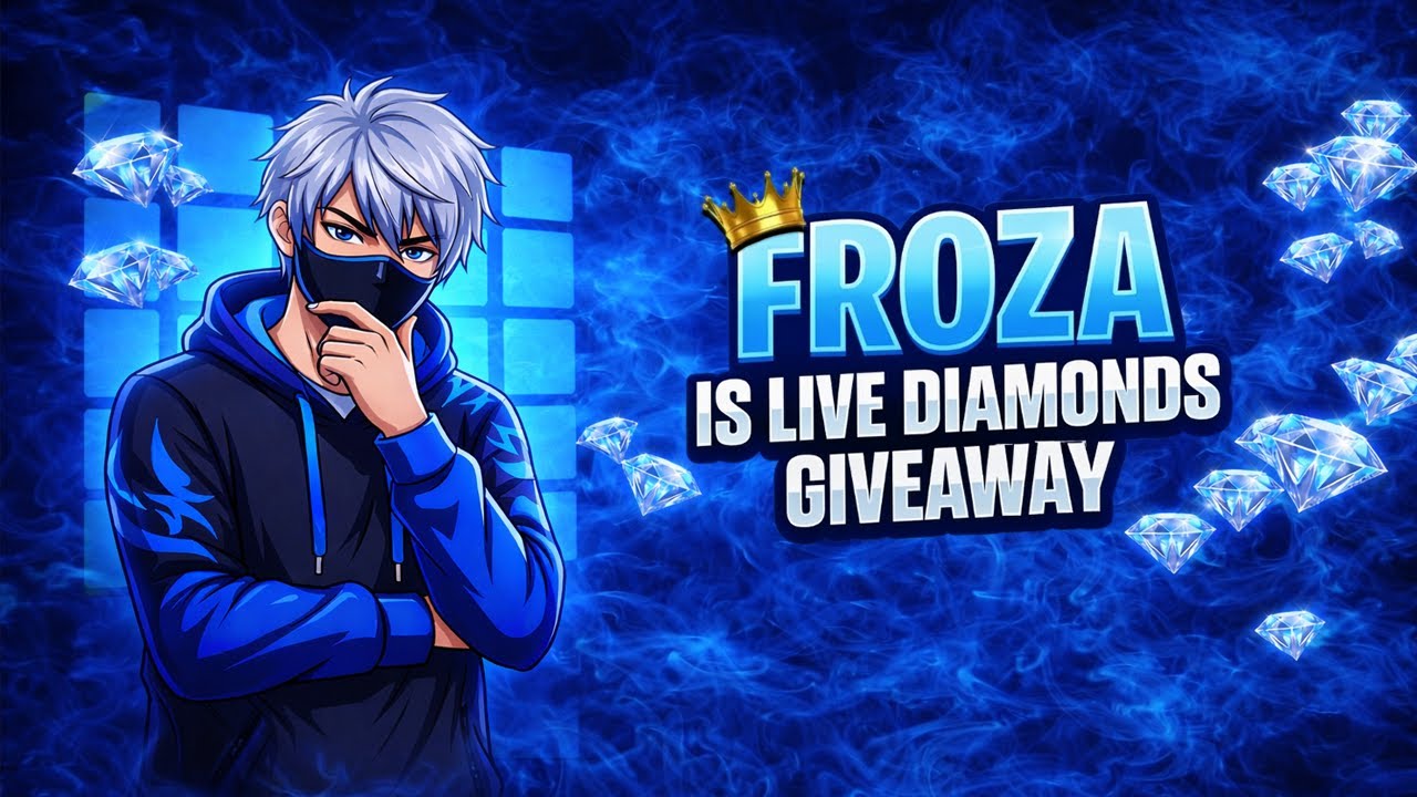 RAMAZAN SPECIAL CUSTOM ROOM AND LIVE DIAMONDS GIVEWAY | FROZA  FF LIVE