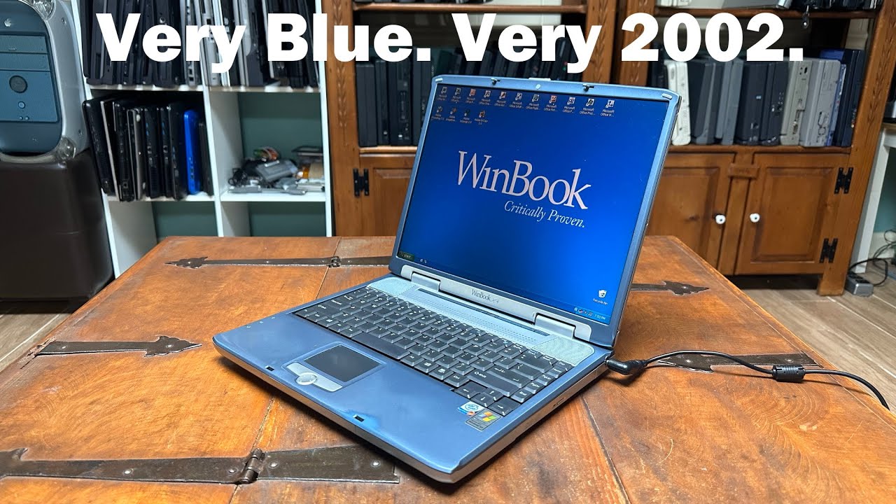 Vintage Laptop Review - WinBook X4 (2002)