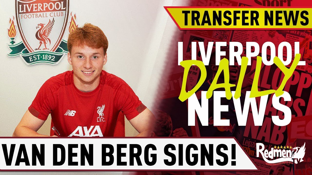 Liverpool Sign Sepp van den Berg & Sturridge Meets Mbappe | #LFC Daily Transfer News LIVE