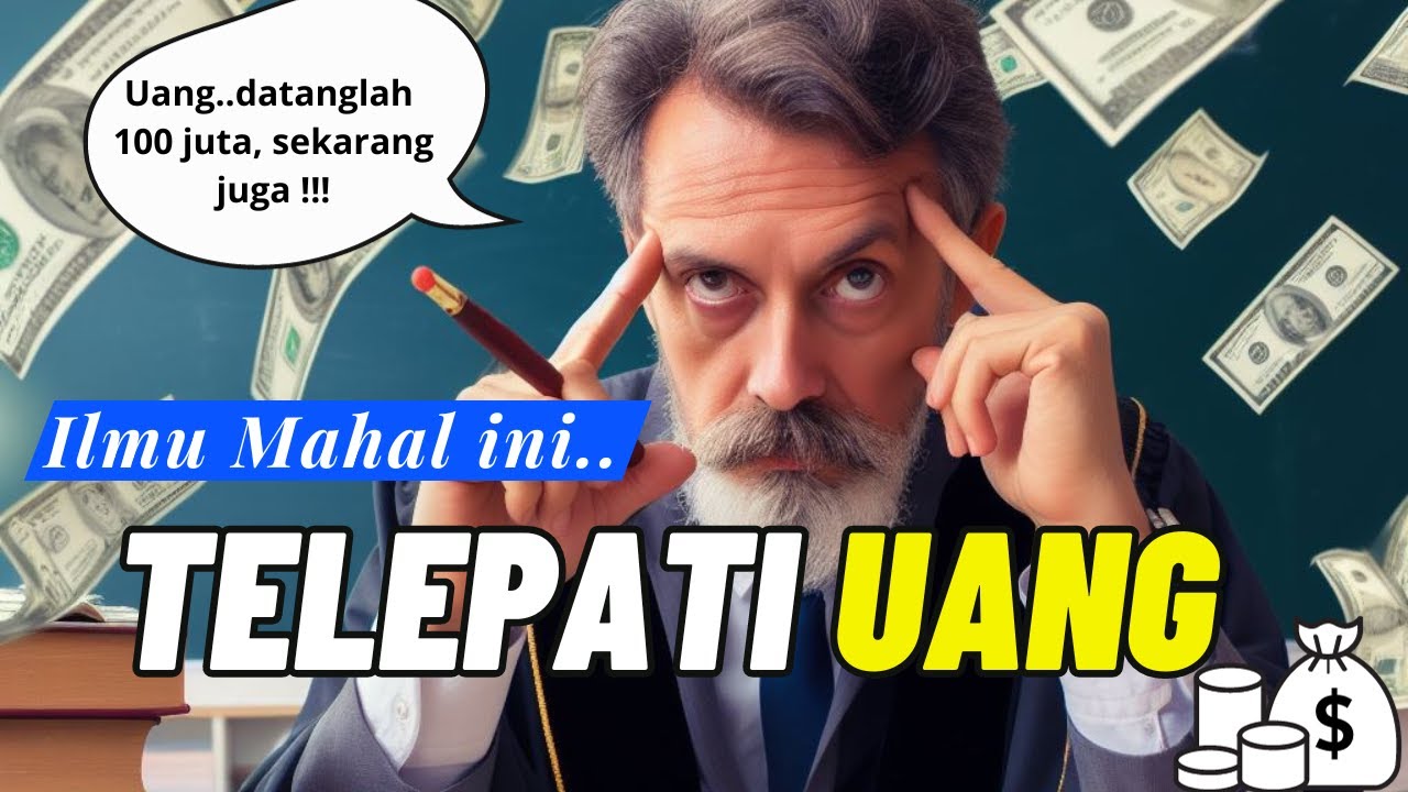 TELEPATI UANG : Cara Mudah Mendatangkan Uang dengan Kekuatan Pikiran, Tanpa Kerja.