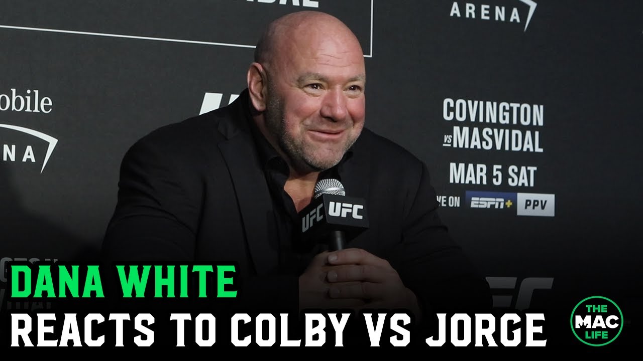 Dana White: “Colby Covington is an a****e but you have to respect him” | UFC 272 Press Conference
