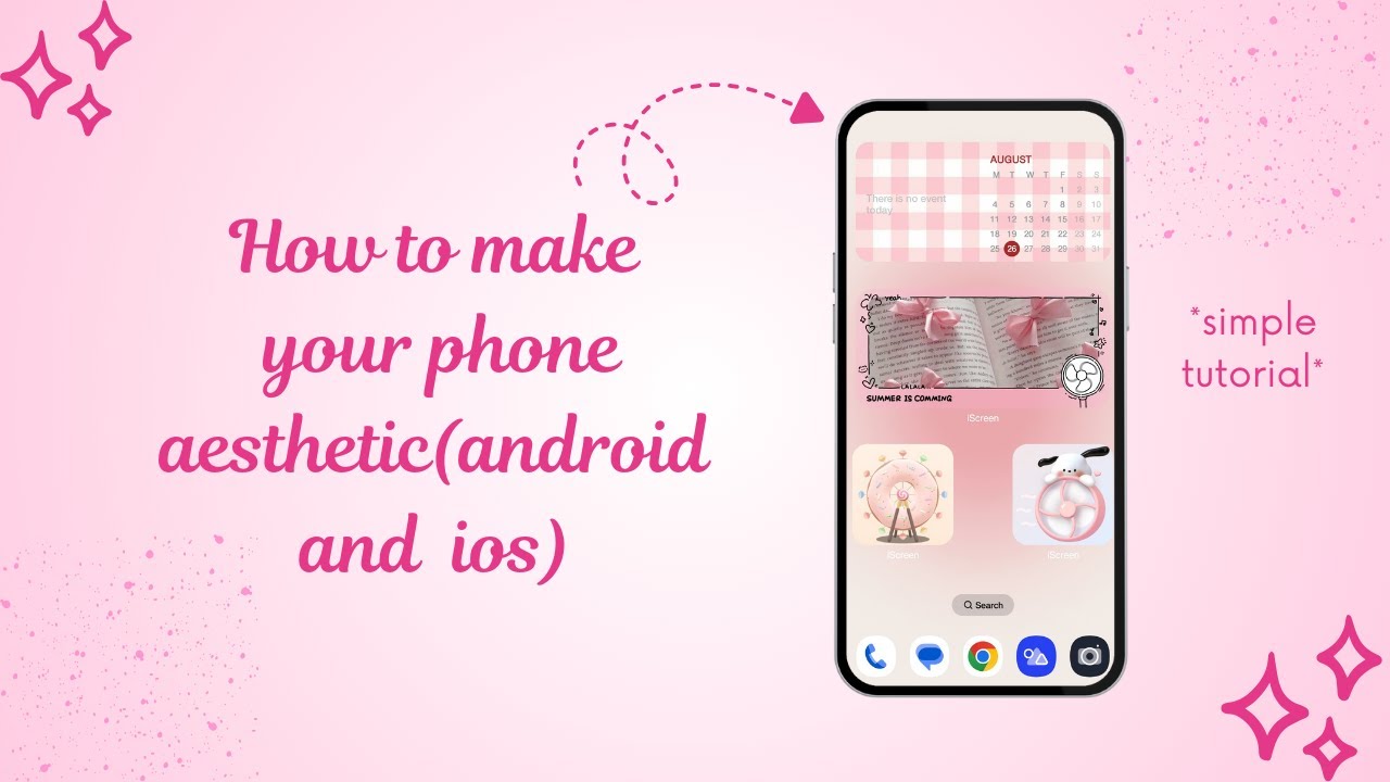 How to make your Phone aesthetic ✨🎀 | Transfer Apps, Layout & Widgets in 1 Click