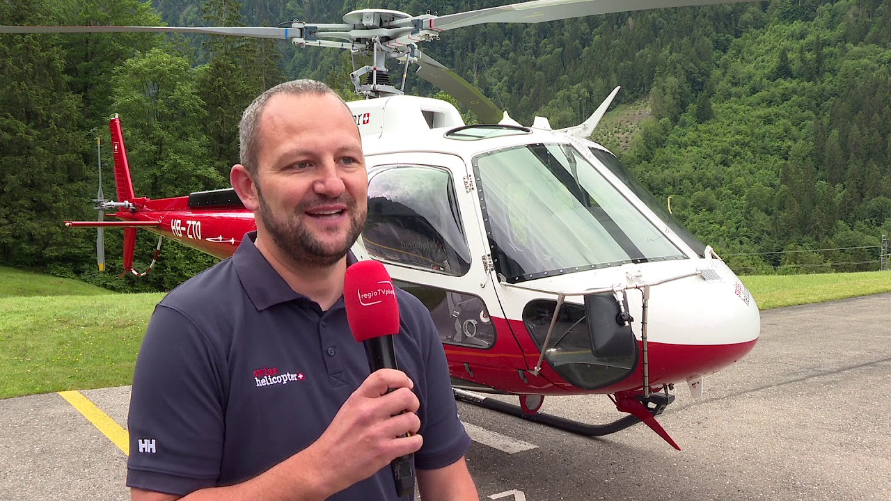 Gsteigwiler, swisshelicopter, Brienzerschnitzerei - Herbert Blaser für regioTVplus
