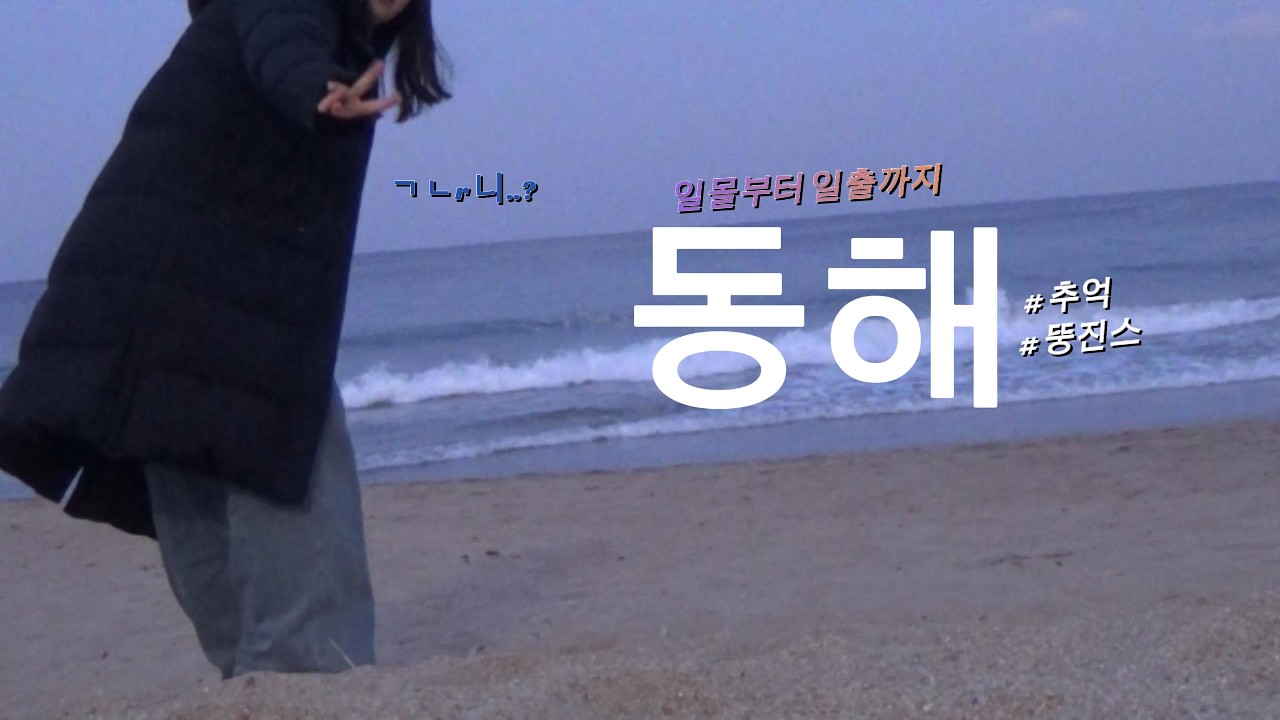 친구랑 아무 계획 없이 다녀온 동해 여행