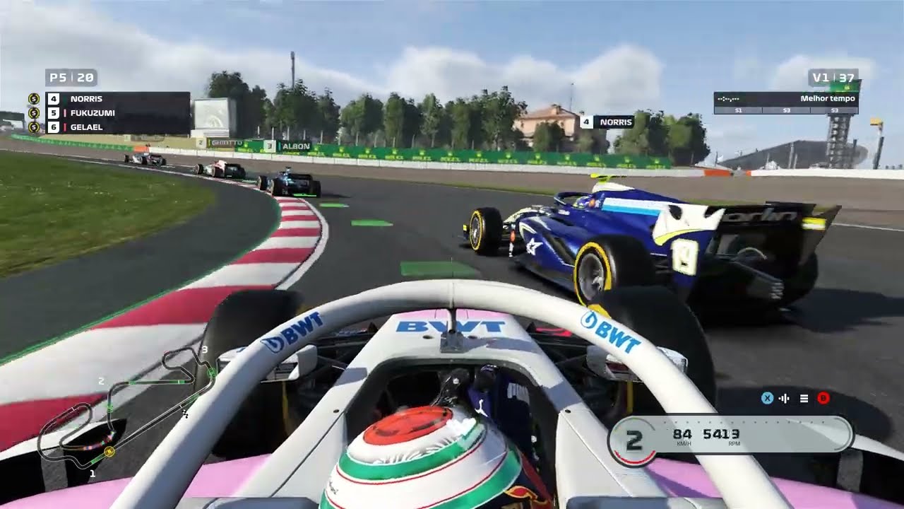F2 2018  BWT Arden - Nirei Fukuzumi  Espanha