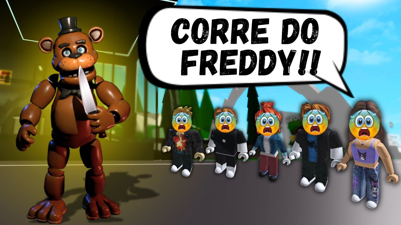 O menino que era viciado em jogar FNAF e se deu mal !!- HISTÓRIA DE ROBLOX