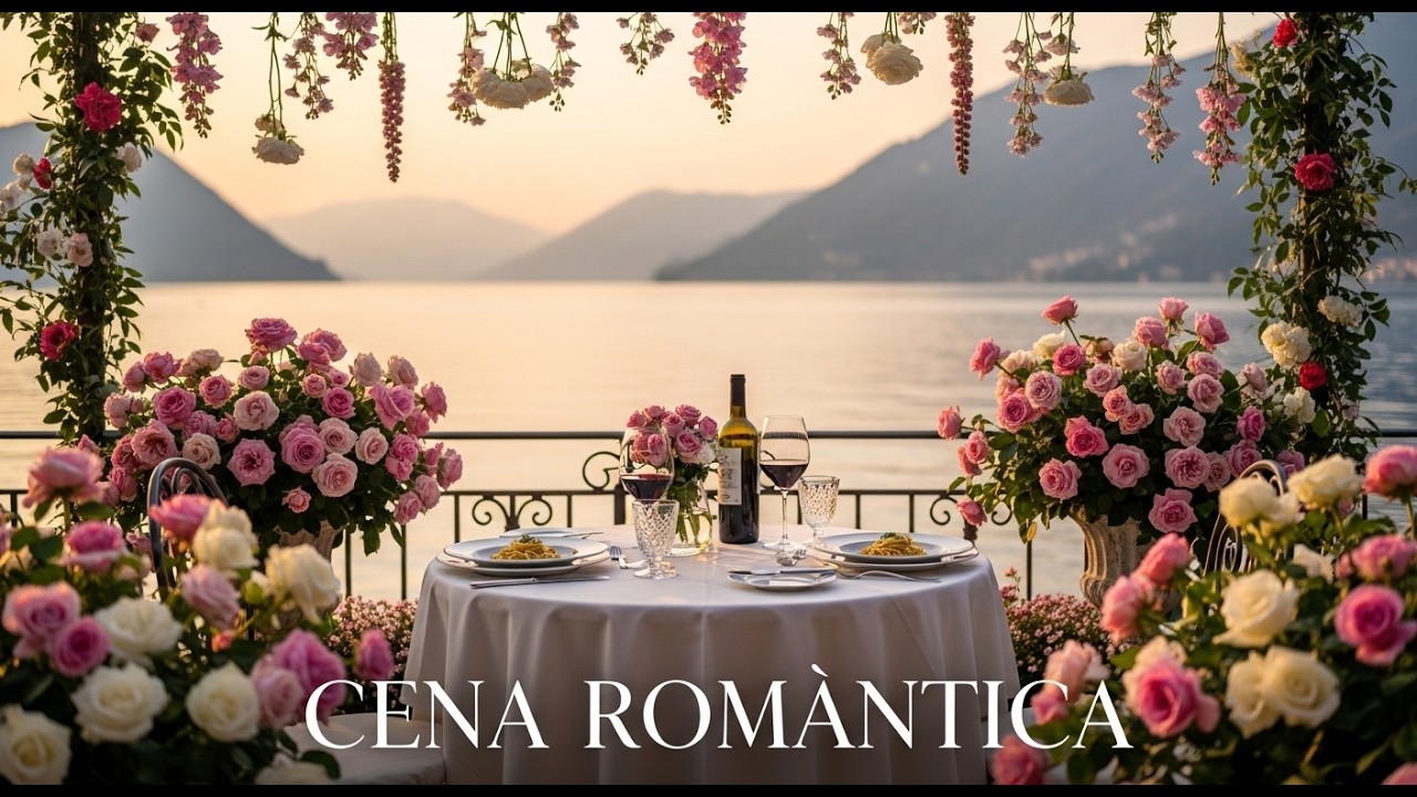 Italian Coastal Cafe Music ☕ Warm Acoustic Guitar & Piano Lounge Instrumental