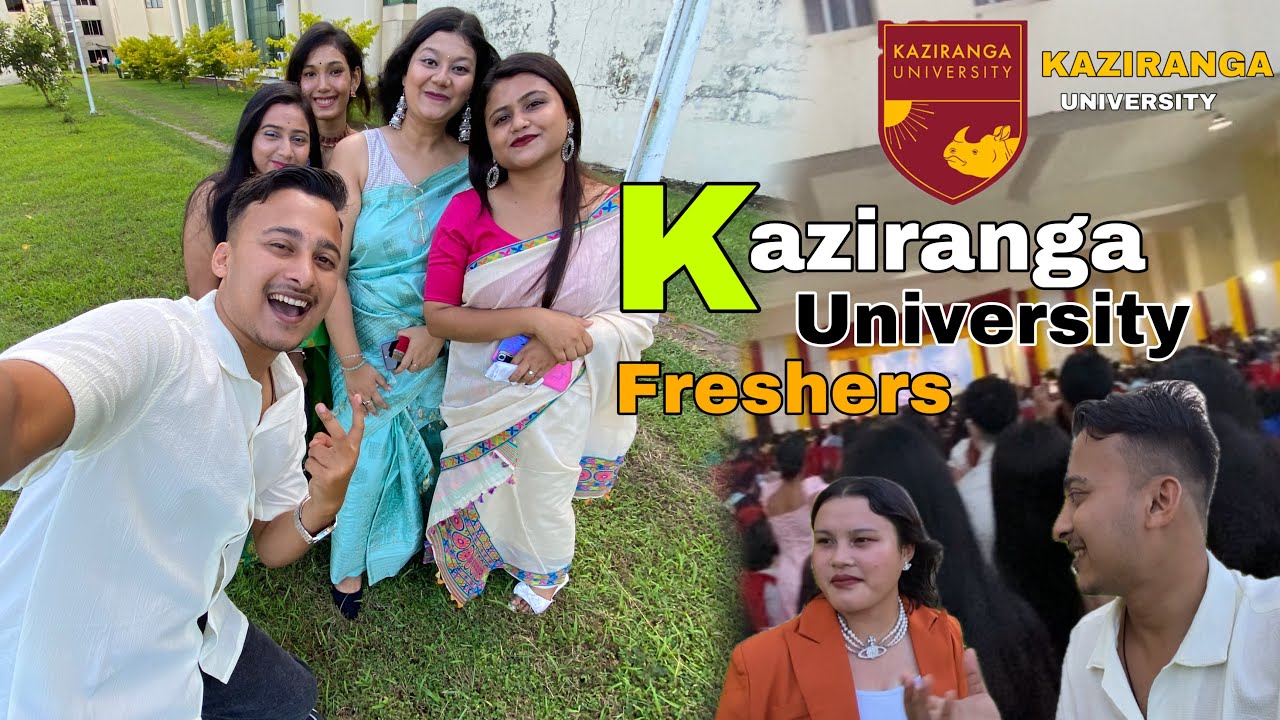 Kaziranga University freshers 2024 || ​⁠@KazirangaUniversityjorhat  || Dj Night 2024
